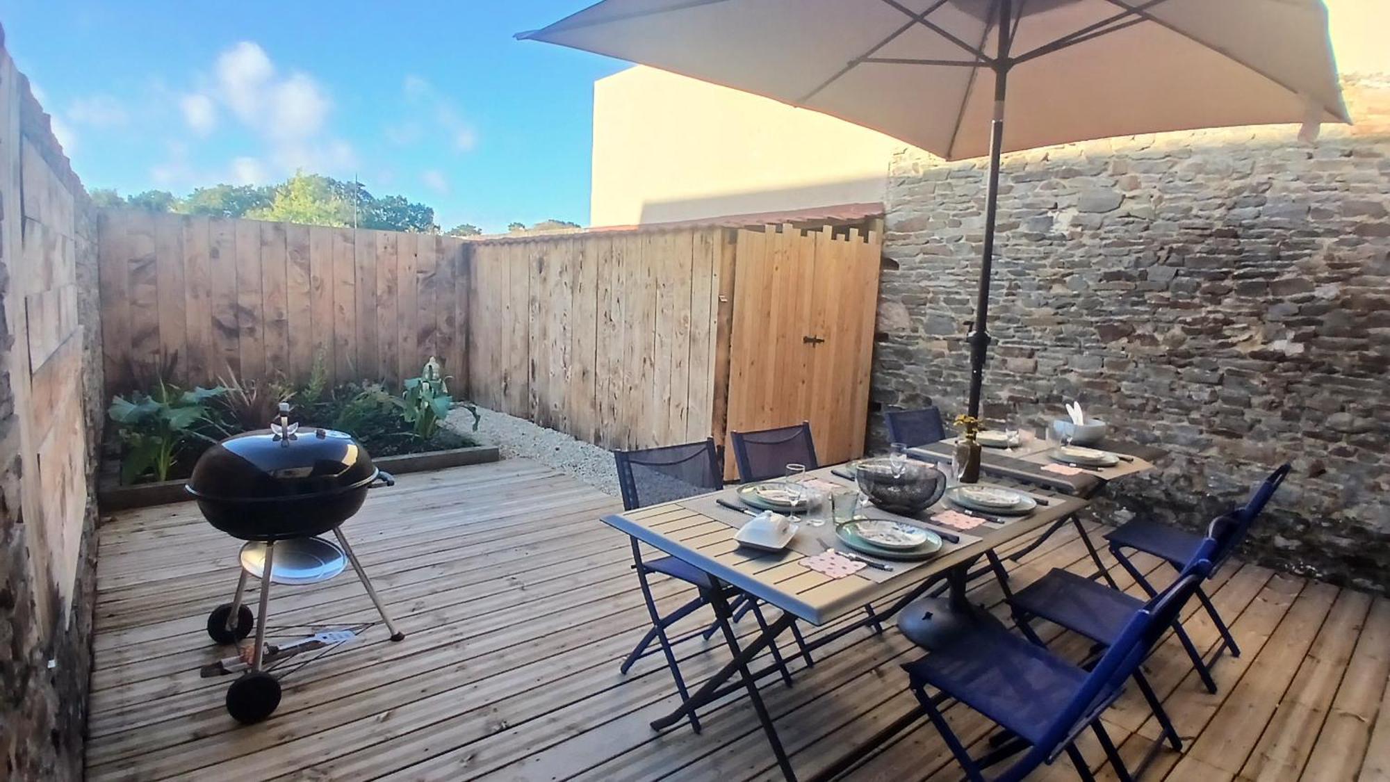 Au Bout Du Mont Villa Pontorson Eksteriør billede